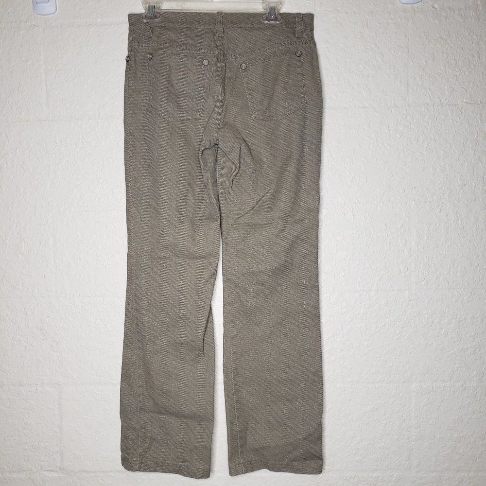 V Cristina Tan/Brown Corduroy Texture Jean Size 6 - Picture 6 of 16